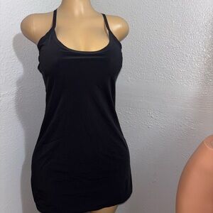 Outdoor Voices Black Tank Dress